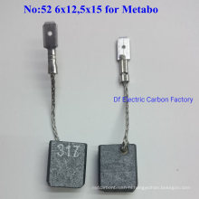 Power Tools Accessories Carbon Brushes/ Terminals for Metabo 6*12.5*15